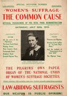 Culminated: Suffrage Pilgrimage NUWSS 1913