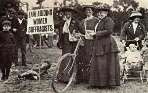Cycled: Suffrage Pilgrimage NUWSS 1913