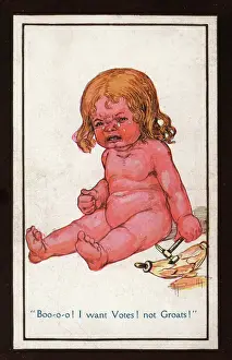 Groats: Suffragette Baby Votes not Groats