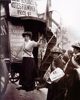 Ayrton: Suffragette Barbara Ayrton Campaign Bus