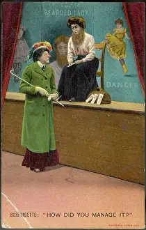 Satires: SUFFRAGETTE/BEARDED LADY