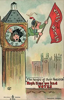 Unfurled: Suffragette Big Ben Votes for Women