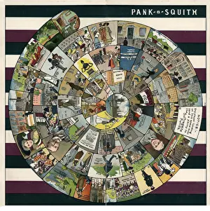 Suffragette Board Game PANK-A-SQUITH