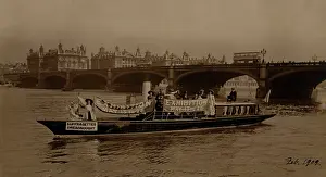 Suffragette Boat Advertising Women's Exhibition