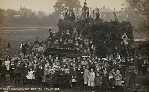 Pitchforks: Suffragette on Bonfire West Chislehurst 1908
