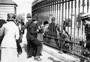 Forcibly: SUFFRAGETTE AT BUCKINGHAM PALACE
