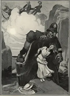 Famously: Suffragette Captured by Policeman