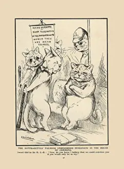 Bannerman: Suffragette Cats Premier House of Commons