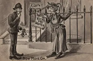 Padlocks: Suffragette Chained to Railings Petition
