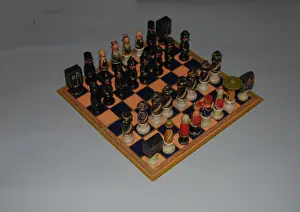 Figural: Suffragette Chess Set