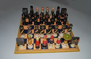 Figural: Suffragette Chess Set