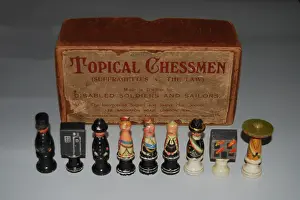 Figural: Suffragette Chess Set