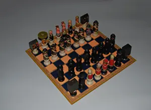 Figural: Suffragette Chess Set