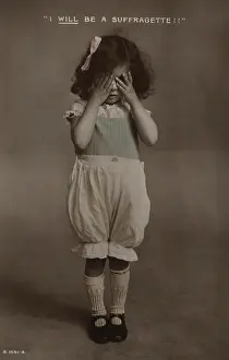 Vows: Suffragette Child, I will be a suffragette