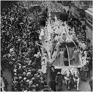 Feb23: Suffragette Coronation Procession, 1911