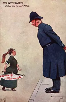 Defies: Suffragette Defies the Tyrant Man