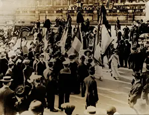 Portcullis: Suffragette demonstration Trafalgar Square