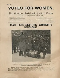 Deputations: Suffragette Deputation Black Friday 1910