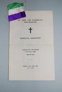 Wspus: Suffragette Emmeline Pankhurst Funeral