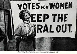 Keevil: Suffragette Gladice Keevil Manchester