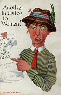 Indignant: Suffragette Injustice to Women