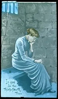 34th: Suffragette in jail