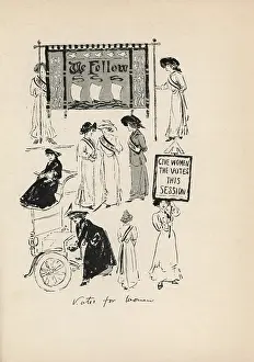 Yoshio: Suffragette March Banners