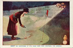 Perpetrated: Suffragette Militant Attack on Golf Course