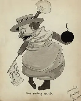Halsey: Suffragette Militant Dying Duck