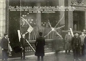 Cockspur: Suffragette Militants Smashed Windows
