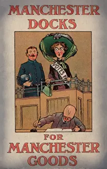 Resplendent: Suffragette Pankhurst Manchester Docks