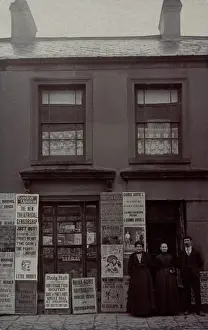 Newsagents: Suffragette Publicity Newspaper Placards