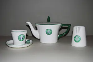 Finial: Suffragette Tea set Sylvia Pankhurst