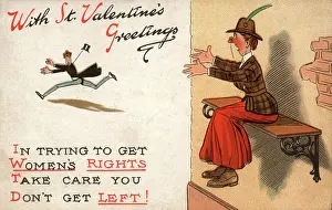 Disappears: Suffragette Valentine's Greetings