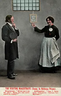 Replies: Suffragette and Visiting Magistrate