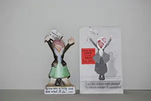Vater: Suffragette Give Me a Vote Ceramic