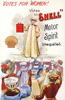 Equalled: Suffragette Votes for Shell Motor Spirit
