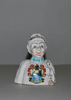 Crone: Suffragette Votes for Women Crested Figurine