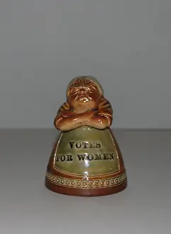 Incised: Suffragette Votes for Women Inkwell