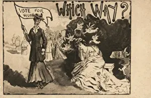 Dedicate: Suffragette Which Way? Votes or Love?