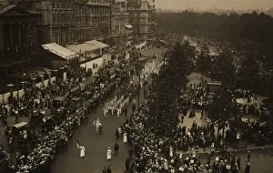 Suffragette Women's Coronation Procession June 17, 1911