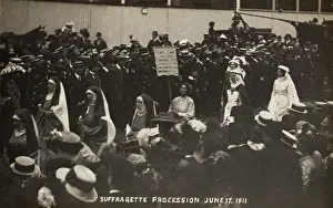 Peeresses: Suffragette Women's Coronation Procession June 17, 1911