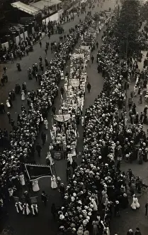 Nwspu: Suffragette Women's Coronation Procession June 17, 1911