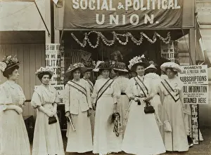 Kenney: Suffragette W.S.P.U Suffrage Fete 1908