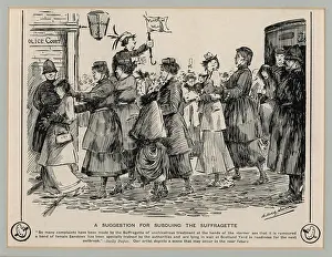 Complained: Suffragettes Subdued by Female Sandows