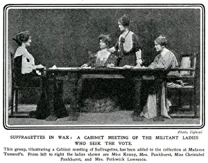 Wspu: Suffragettes in wax 1908