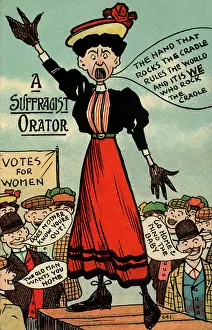 Taunts: A Suffragist Orator