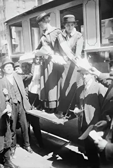 Promoting: Suffragists Dolly Kimbrough and Mildred Taylor