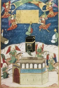 Angelic: SUFTI ABDULLAH (16th century). Angels decorating