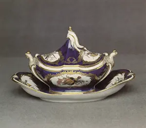 Sevres: Sugar Bowl and Tray